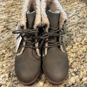 Women's Gray Winter Boots